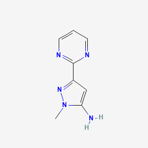 1-Methyl-3-(pyrimidin-2-yl)-1H-pyrazol-5-amine