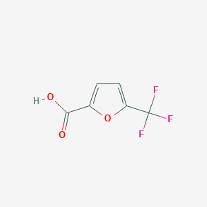 molecular formula C6H3F3O3 B1306059 5-(Trifluoromethyl)-2-furoic acid CAS No. 56286-73-8