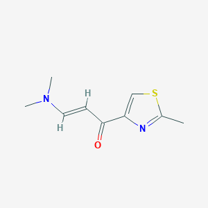 3-(Dimethylamino)-1-(2-methyl-1,3-thiazol-4-yl)prop-2-en-1-one