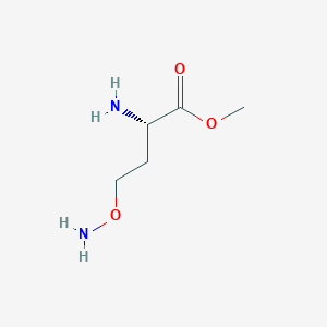 Methyl (2S)-2-amino-4-(aminooxy)butanoate