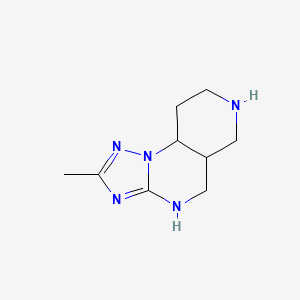 4-Methyl-2,3,5,7,11-pentaazatricyclo[7.4.0.0,2,6]trideca-3,5-diene