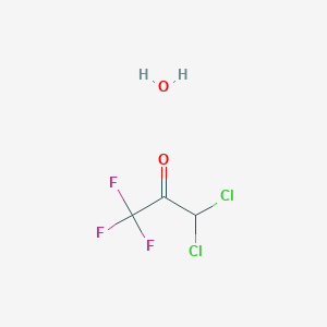 molecular formula C3H3Cl2F3O2 B1306089 3,3-Dichloro-1,1,1-trifluoroacetone hydrate CAS No. 1049731-87-4