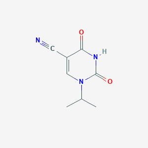 B1306093 1-Isopropyl-2,4-dioxo-1,2,3,4-tetrahydropyrimidine-5-carbonitrile CAS No. 57712-59-1