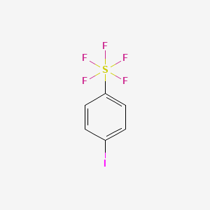molecular formula C6H4F5IS B1306096 4-碘苯基硫五氟化物 CAS No. 286947-68-0