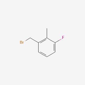 molecular formula C8H8BrF B1306100 3-Fluoro-2-methylbenzyl bromide CAS No. 500912-14-1