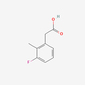 B1306102 3-Fluoro-2-methylphenylacetic acid CAS No. 500912-16-3