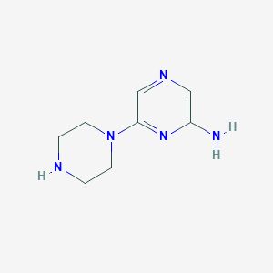 6-(Piperazin-1-yl)pyrazin-2-amine