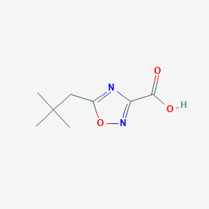 5-Neopentyl-1,2,4-oxadiazole-3-carboxylic acid