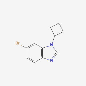 6-Bromo-1-cyclobutyl-1H-1,3-benzodiazole