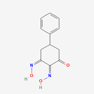 (2E,3Z)-2,3-bis(hydroxyimino)-5-phenylcyclohexan-1-one