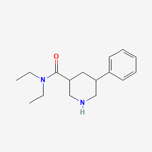 N,N-Diethyl-5-phenylpiperidine-3-carboxamide