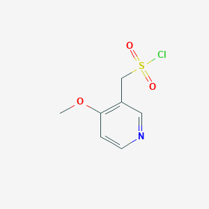 (4-Methoxypyridin-3-yl)methanesulfonyl chloride