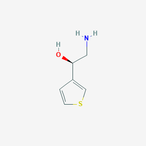 (1R)-2-amino-1-(thiophen-3-yl)ethan-1-ol