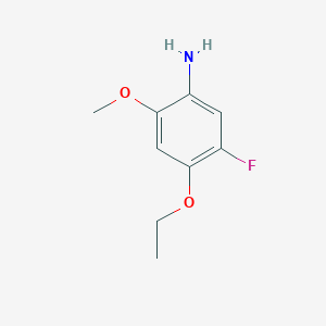 4-Ethoxy-5-fluoro-2-methoxyaniline