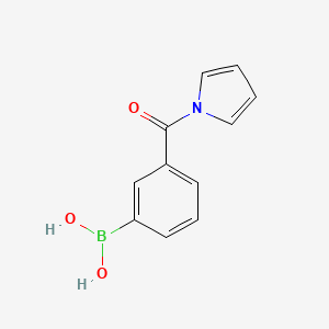 [3-(Pyrrole-1-carbonyl)phenyl]boronic acid