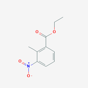 molecular formula C10H11NO4 B1306129 Ethyl 2-methyl-3-nitrobenzoate CAS No. 59382-60-4