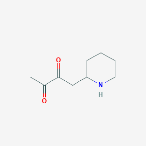 1-(Piperidin-2-yl)butane-2,3-dione