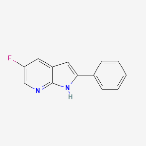 5-Fluoro-2-phenyl-1H-pyrrolo[2,3-b]pyridine