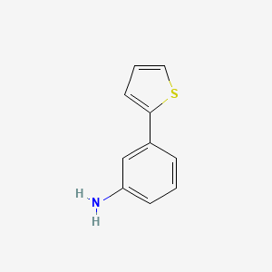 molecular formula C10H9NS B1306149 3-(2-Thienyl)aniline CAS No. 92057-12-0