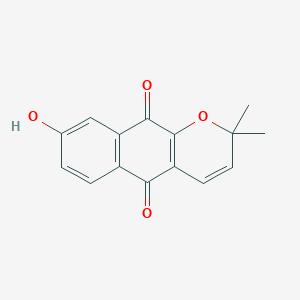 8-hydroxy-2,2-dimethyl-2H-benzo[g]chromene-5,10-dione