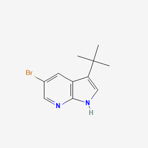 5-Bromo-3-(tert-butyl)-1H-pyrrolo[2,3-b]pyridine