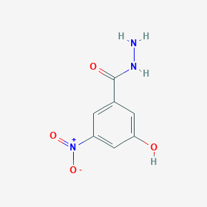 3-Hydroxy-5-nitrobenzohydrazide