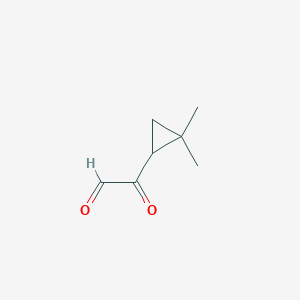 2-(2,2-Dimethylcyclopropyl)-2-oxoacetaldehyde