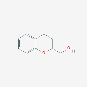 molecular formula C10H12O2 B1306172 3,4-dihydro-2H-chromen-2-ylmethanol CAS No. 83278-86-8