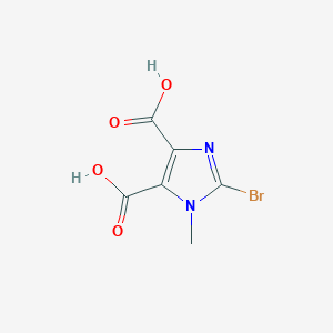 2-Bromo-1-methyl-1H-imidazole-4,5-dicarboxylic acid