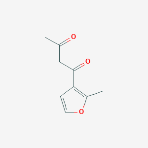 1-(2-Methylfuran-3-yl)butane-1,3-dione