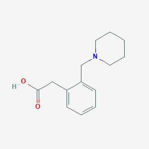 2-(2-(Piperidin-1-ylmethyl)phenyl)acetic acid