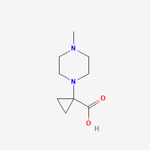 1-(4-Methylpiperazin-1-yl)cyclopropane-1-carboxylicacid