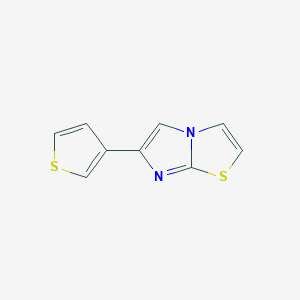 6-(3-Thienyl)imidazo[2,1-b]thiazole