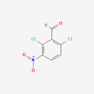 B1306182 2,6-Dichloro-3-nitrobenzaldehyde CAS No. 5866-97-7