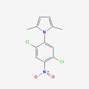 1-(2,5-dichloro-4-nitrophenyl)-2,5-dimethyl-1H-pyrrole