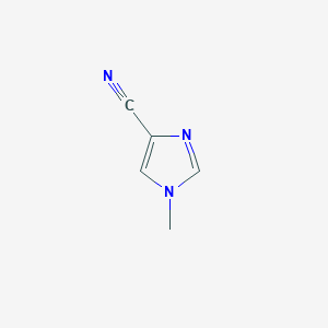 molecular formula C5H5N3 B1306190 1-Methyl-1H-imidazole-4-carbonitrile CAS No. 66121-69-5
