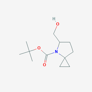 tert-Butyl 5-(hydroxymethyl)-4-azaspiro[2.4]heptane-4-carboxylate