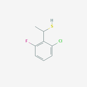 1-(2-Chloro-6-fluorophenyl)ethane-1-thiol