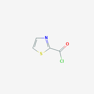 molecular formula C4H2ClNOS B1306194 1,3-Thiazole-2-carbonyl chloride CAS No. 30216-57-0