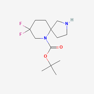 tert-Butyl 8,8-difluoro-2,6-diazaspiro[4.5]decane-6-carboxylate