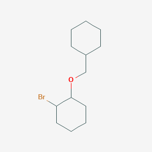 1-Bromo-2-(cyclohexylmethoxy)cyclohexane