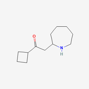 2-(Azepan-2-yl)-1-cyclobutylethan-1-one