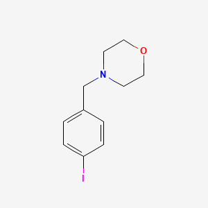 molecular formula C11H14INO B1306218 4-(4-碘苄基)吗啉 CAS No. 299159-27-6