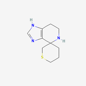 3,5,6,7-Tetrahydrospiro[imidazo[4,5-c]pyridine-4,3'-thiane]