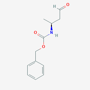 Benzyl (s)-(4-oxobutan-2-yl)carbamate