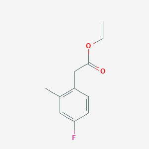 Ethyl 4-fluoro-2-methylphenylacetate