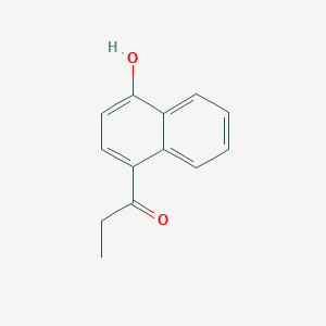 1-(4-Hydroxynaphthalen-1-YL)propan-1-one