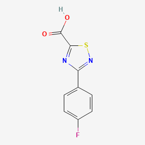 3-(4-Fluorophenyl)-1,2,4-thiadiazole-5-carboxylic acid