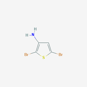 2,5-Dibromothiophen-3-amine