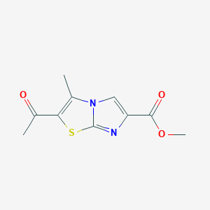 Methyl 2-acetyl-3-methylimidazo[2,1-b][1,3]thiazole-6-carboxylate